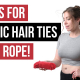 Hair Tie With Rope